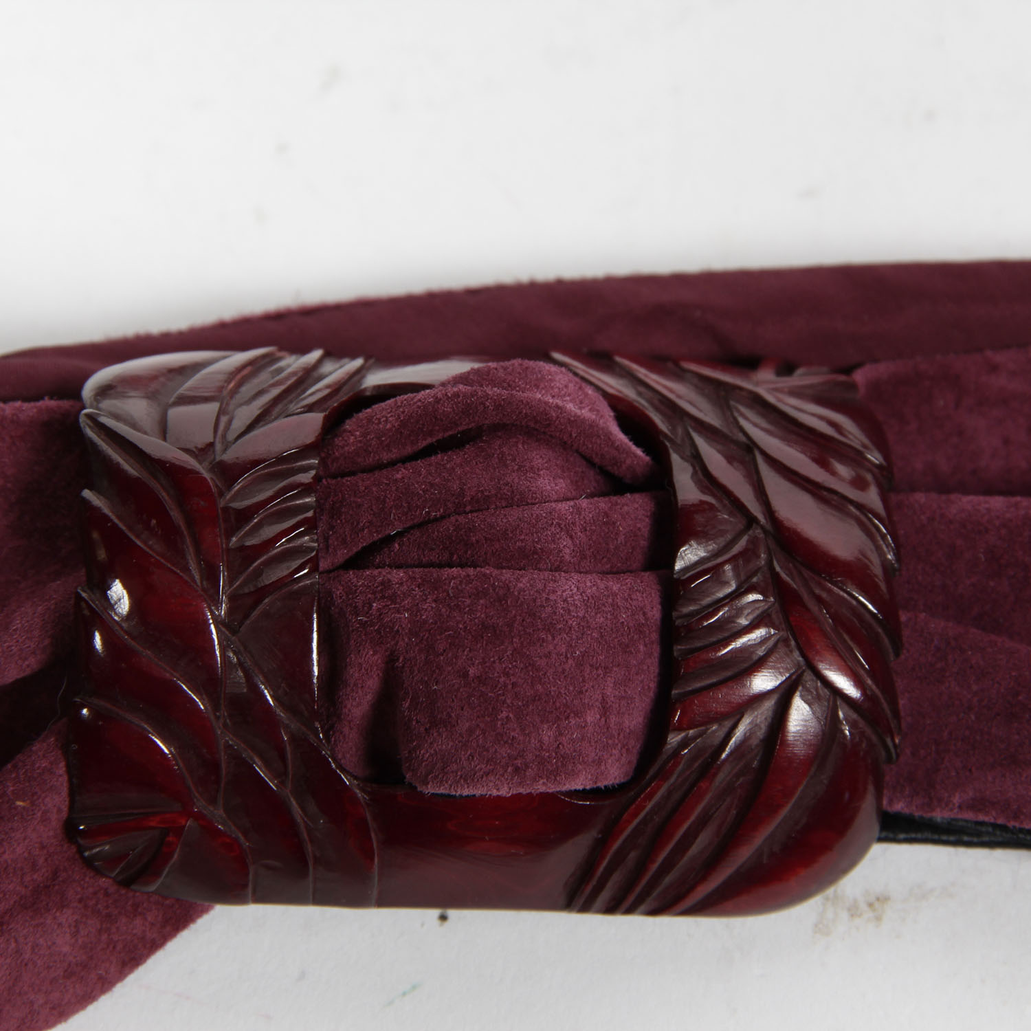 Collection of Vintage 80s Suede and Leather Belts