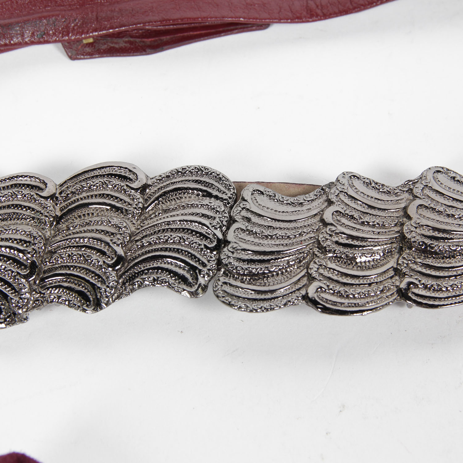 Collection of Vintage 80s Suede and Leather Belts