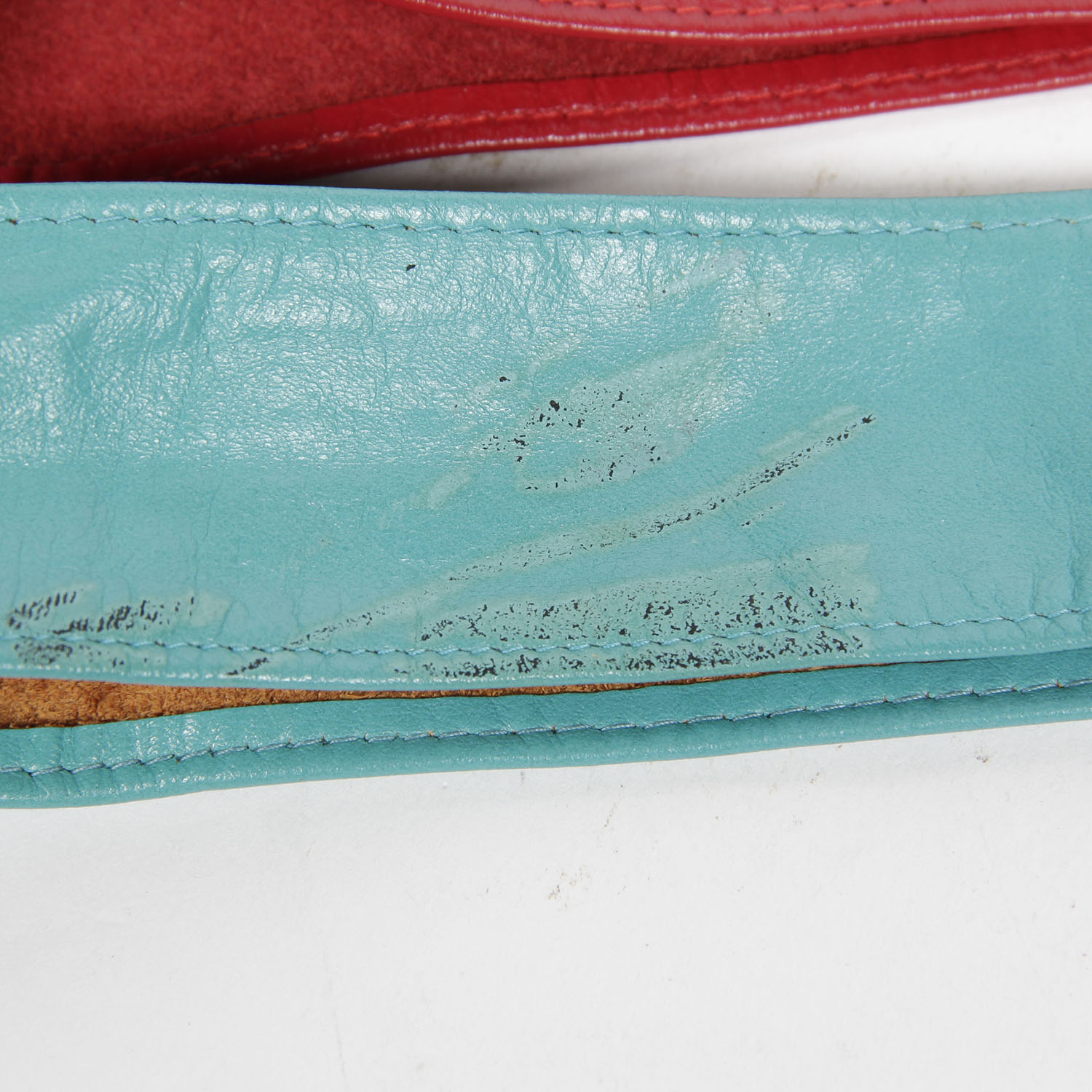 Collection of Vintage 80s Suede and Leather Belts