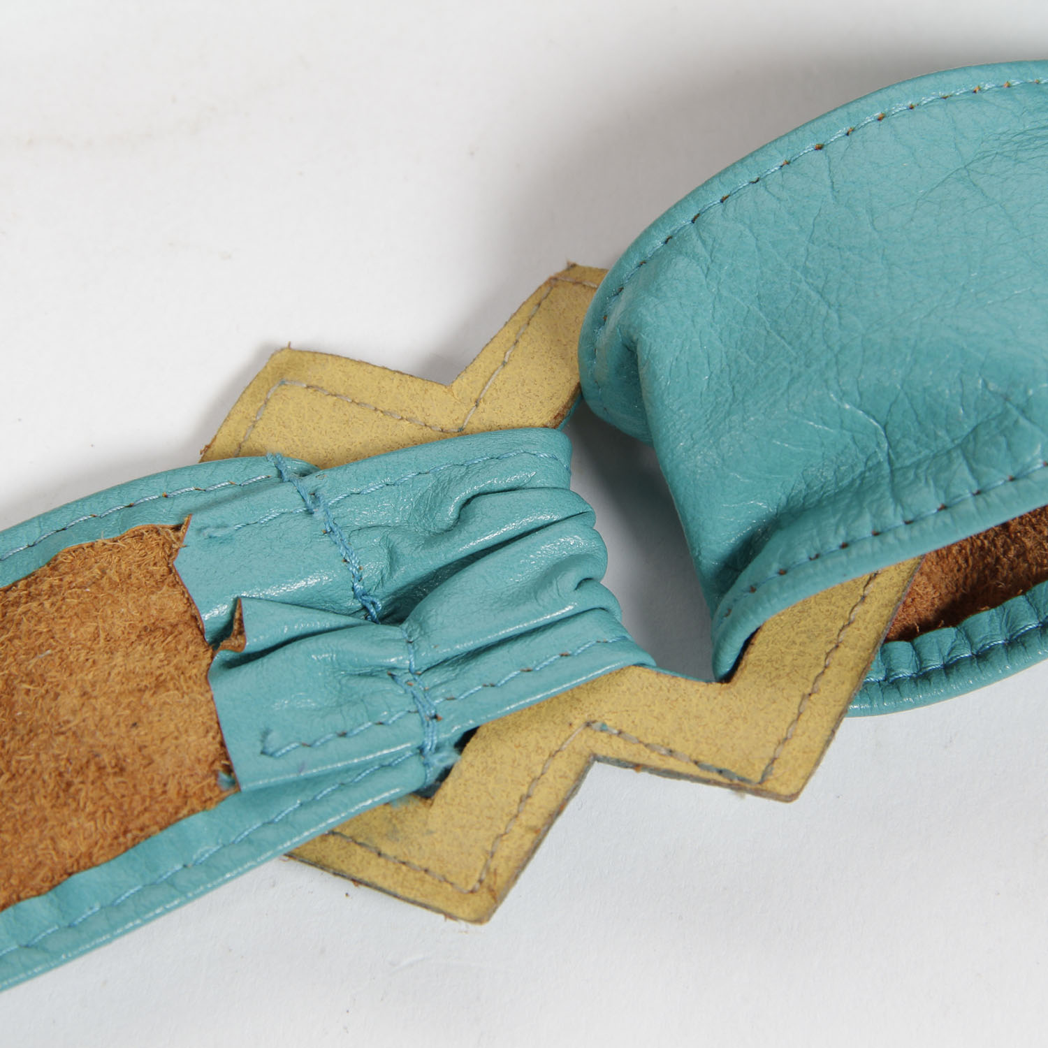 Collection of Vintage 80s Suede and Leather Belts