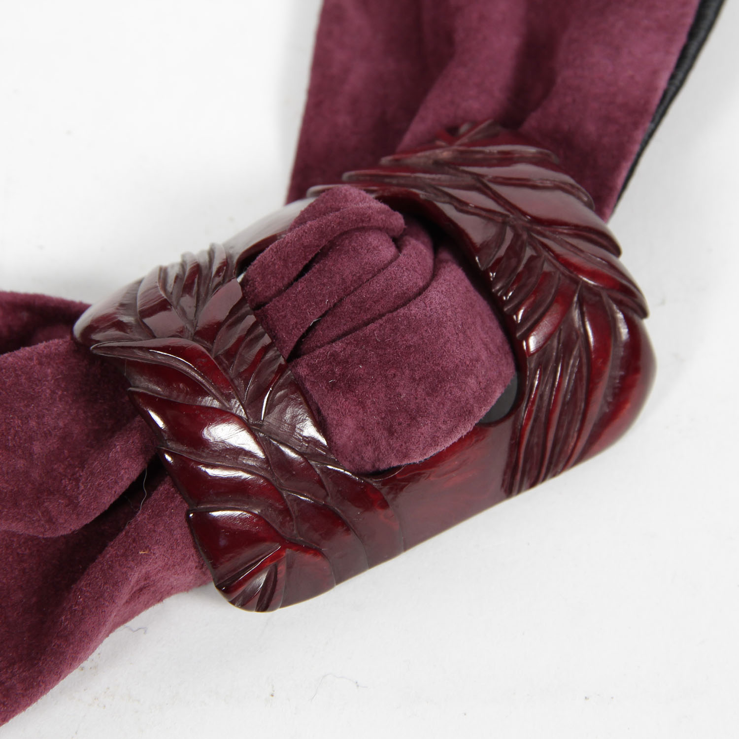 Collection of Vintage 80s Suede and Leather Belts