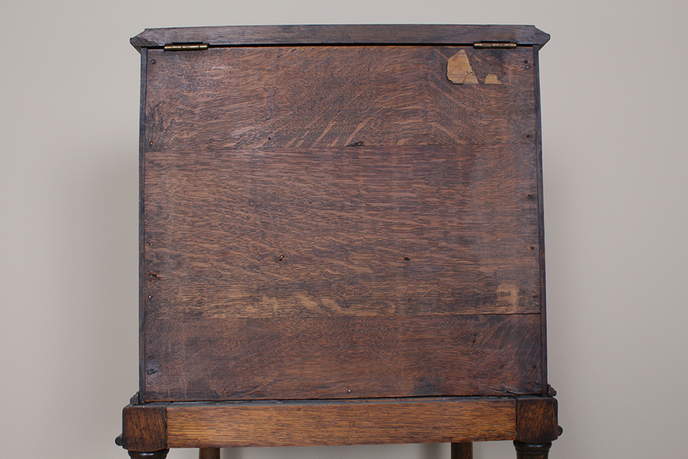 Vintage Embellished Walnut Serving Station