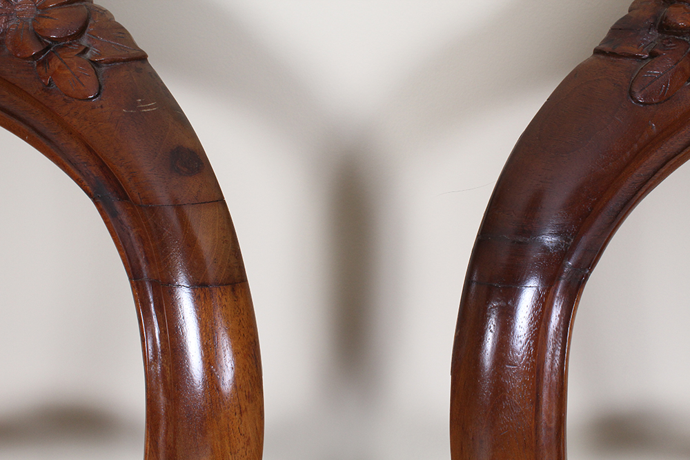 Victorian Walnut Parlor Chairs