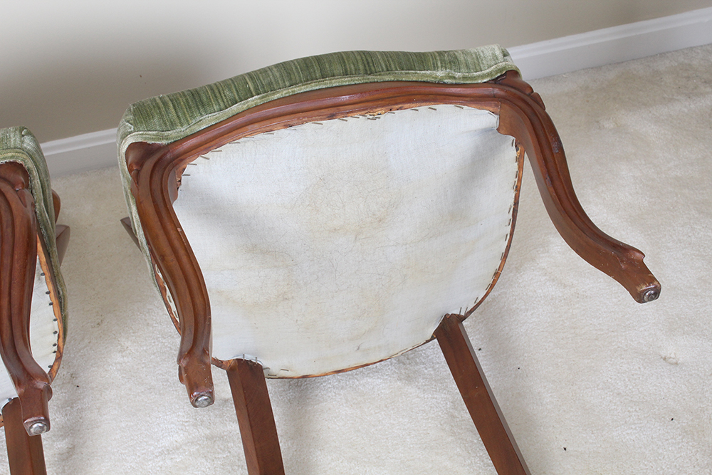 Victorian Walnut Parlor Chairs