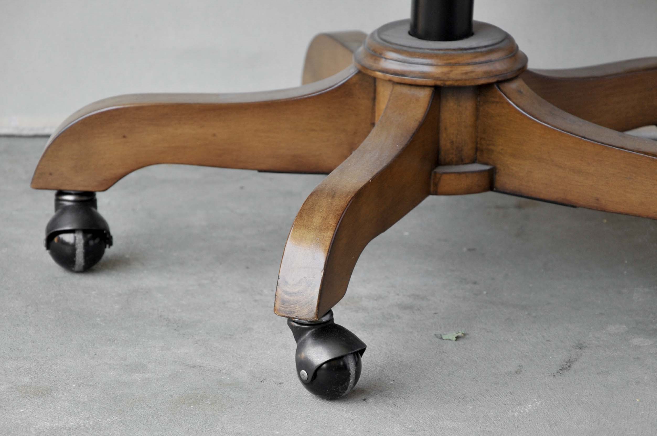 Rattan Swivel Desk Chair