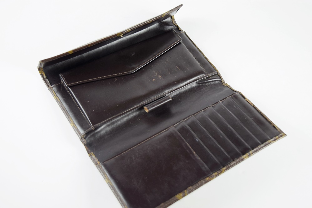 Louis Vuitton Signature Monogram Wallet and Coin Purse