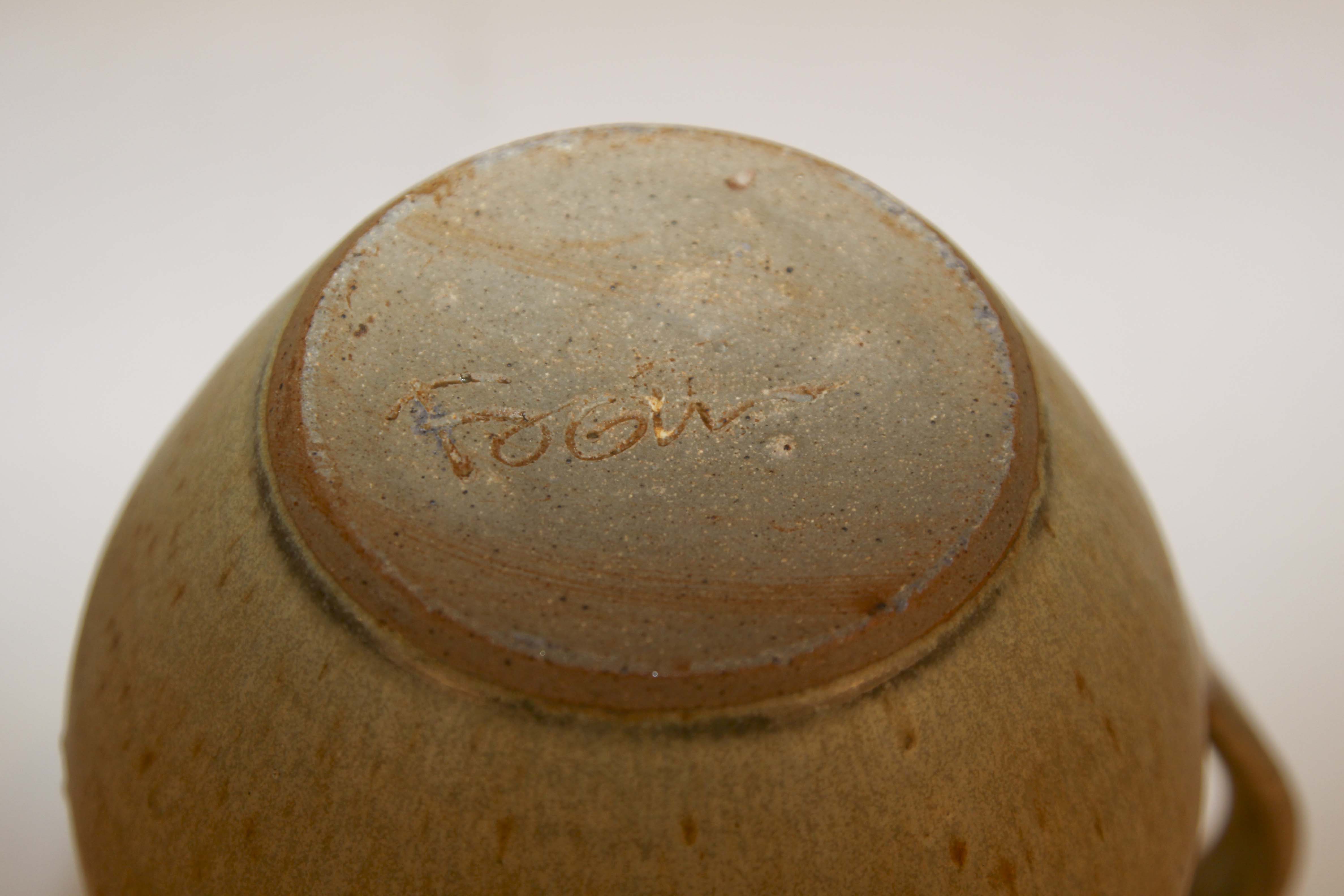 Signed Ben Owen Edo Vase and Art Pottery