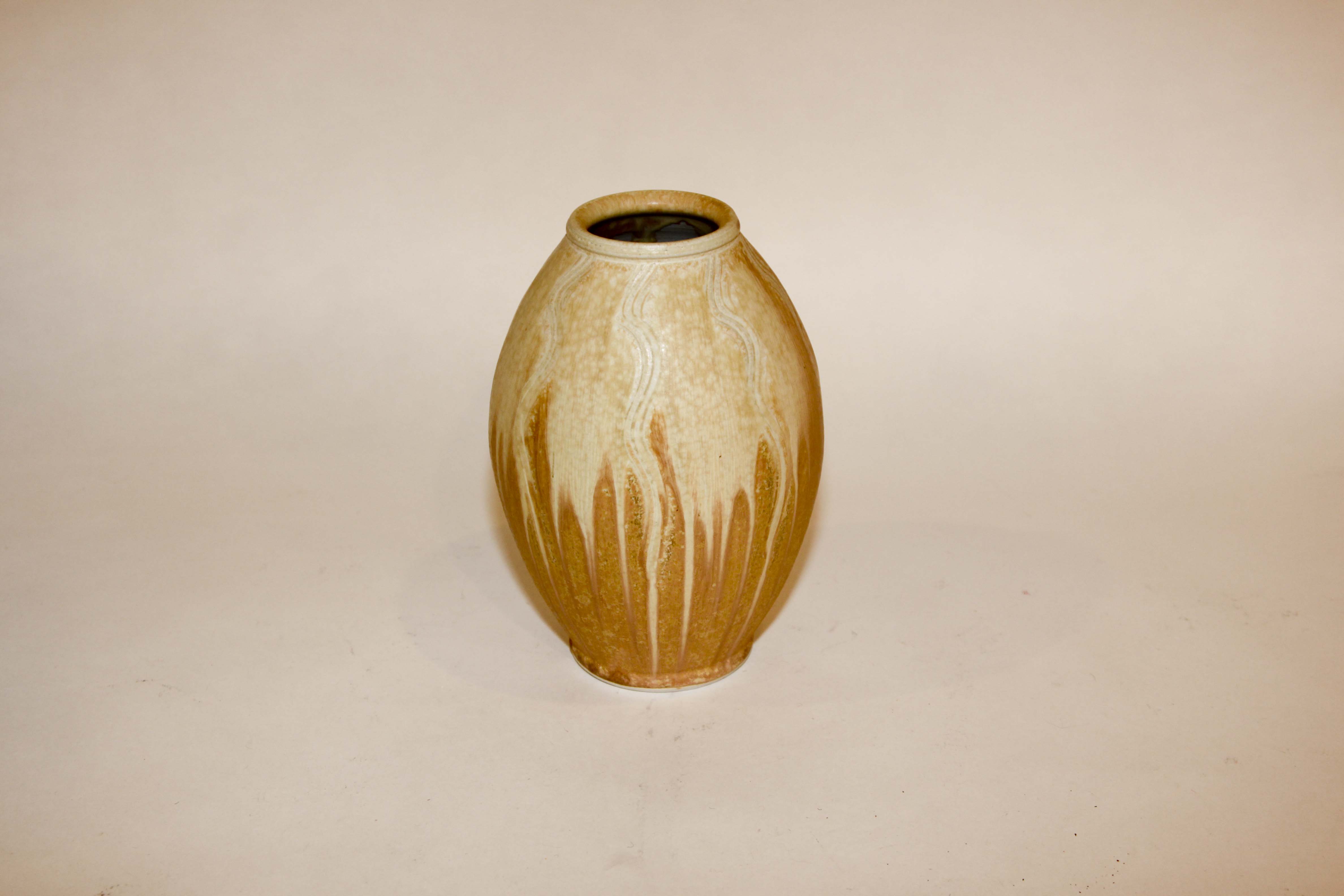 Signed Ben Owen Edo Vase and Art Pottery