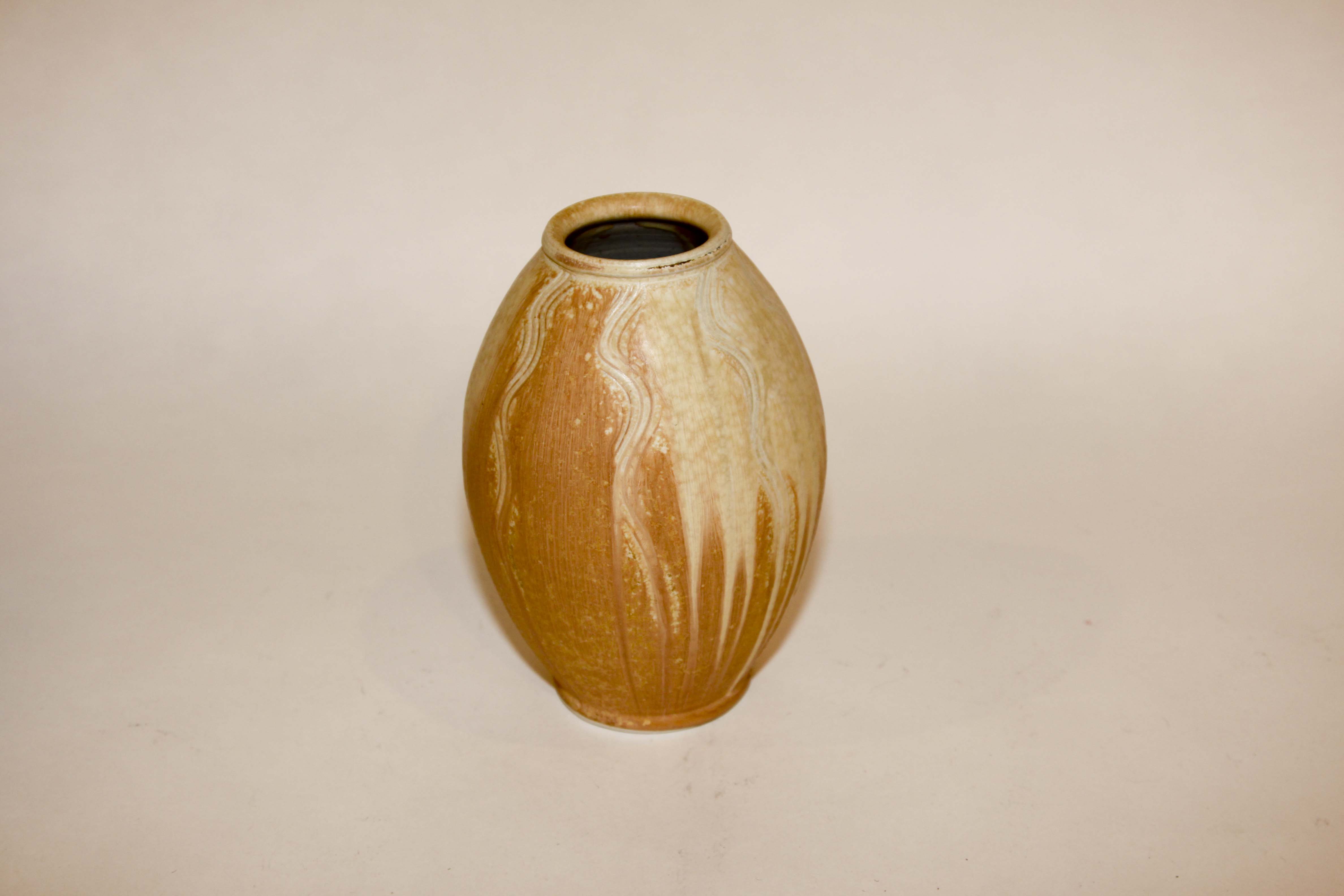 Signed Ben Owen Edo Vase and Art Pottery