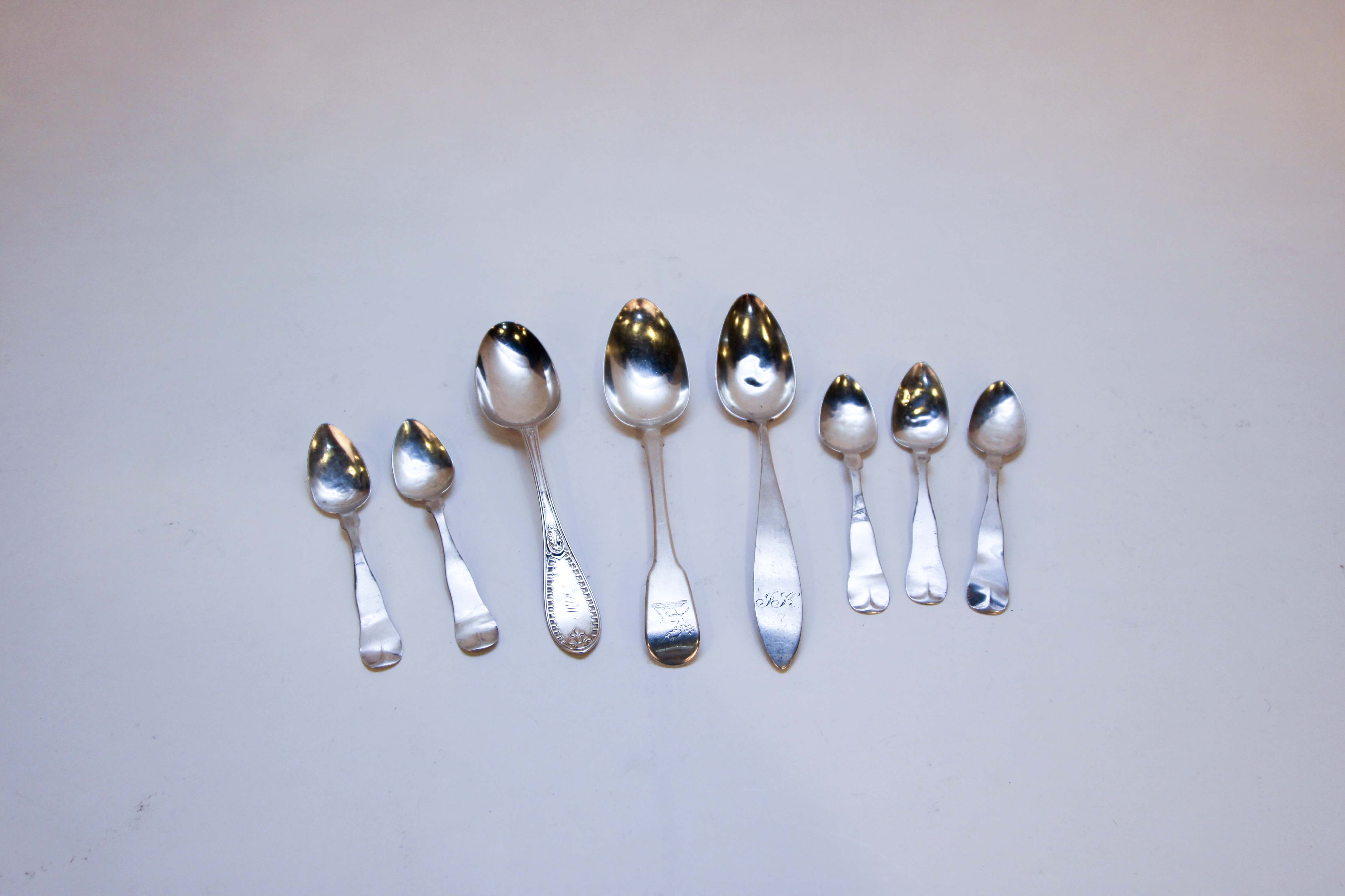 Sterling Silver Serving and Teaspoons