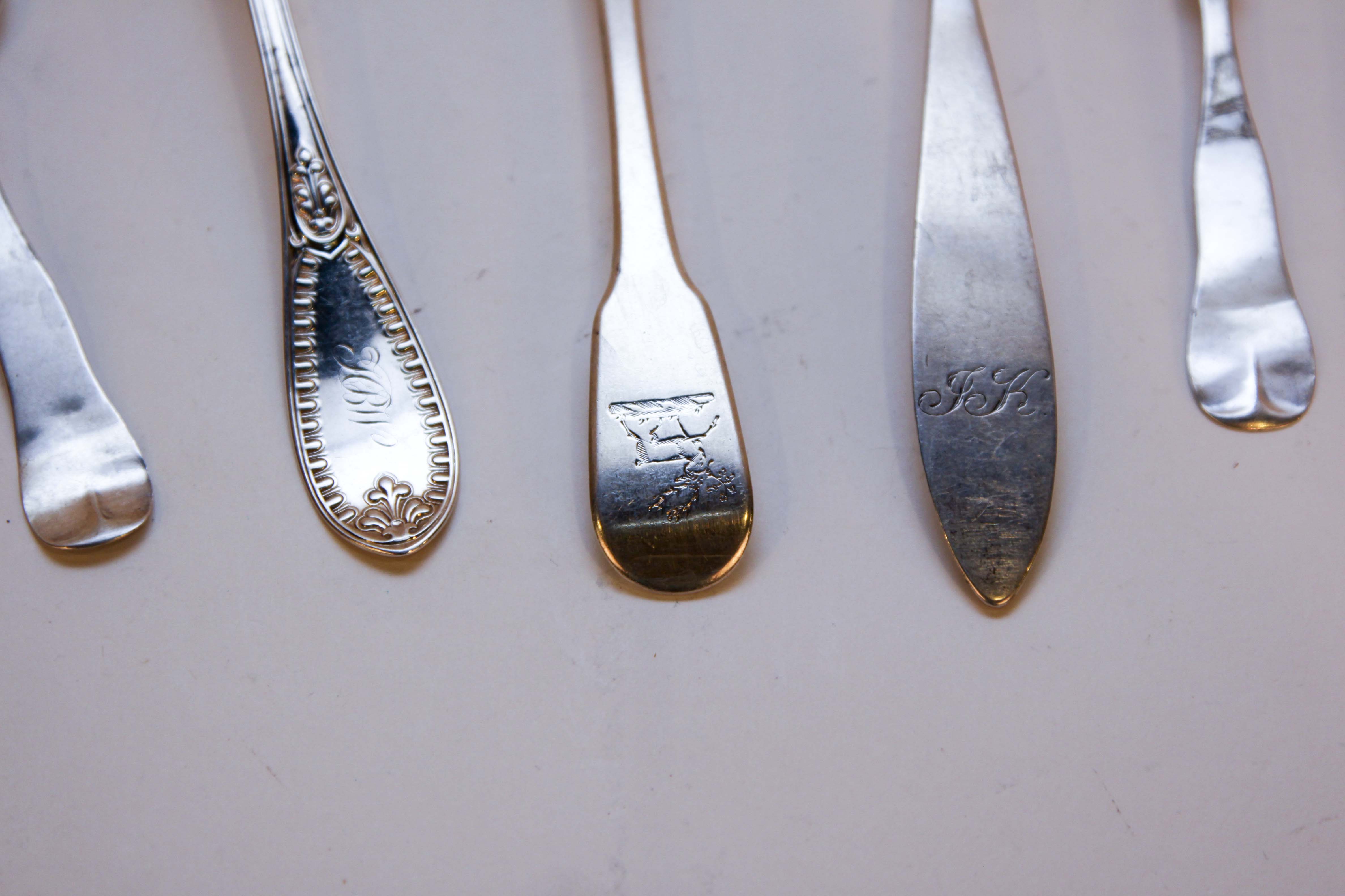 Sterling Silver Serving and Teaspoons