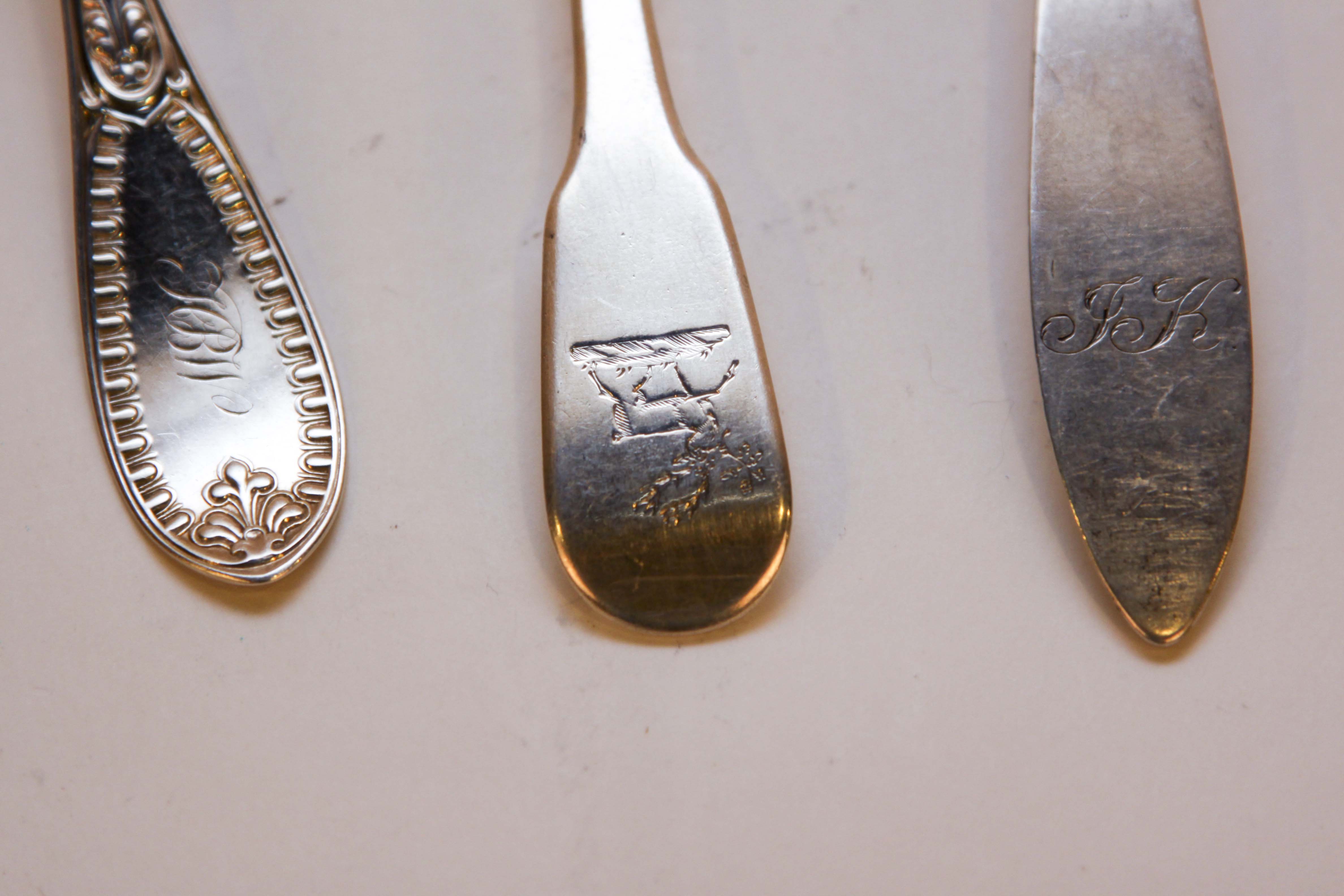 Sterling Silver Serving and Teaspoons