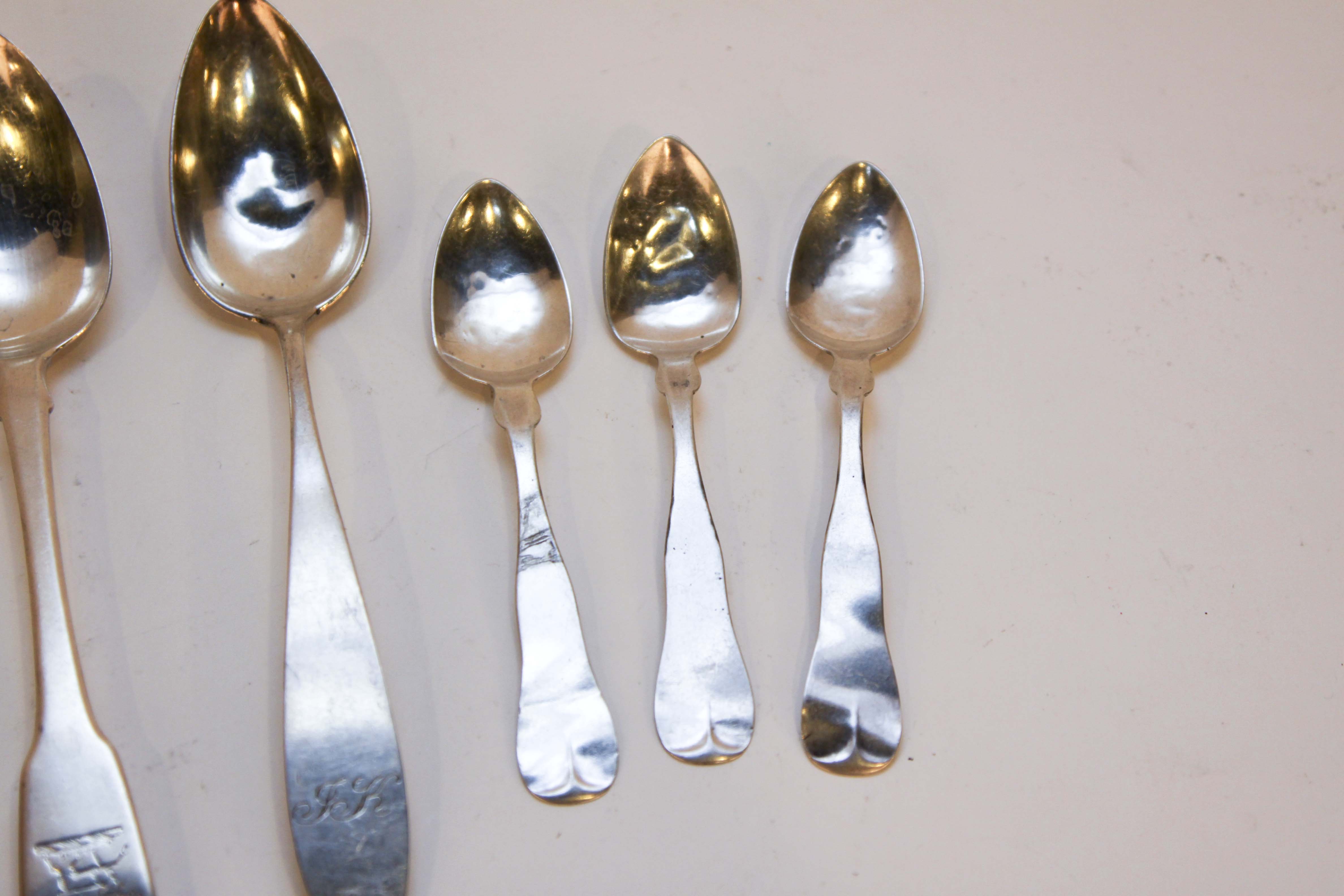 Sterling Silver Serving and Teaspoons