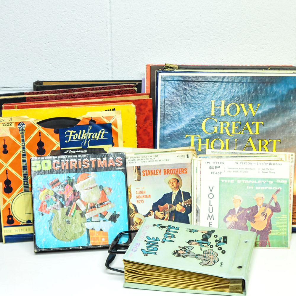 Vintage 45s and Other Records Grouping