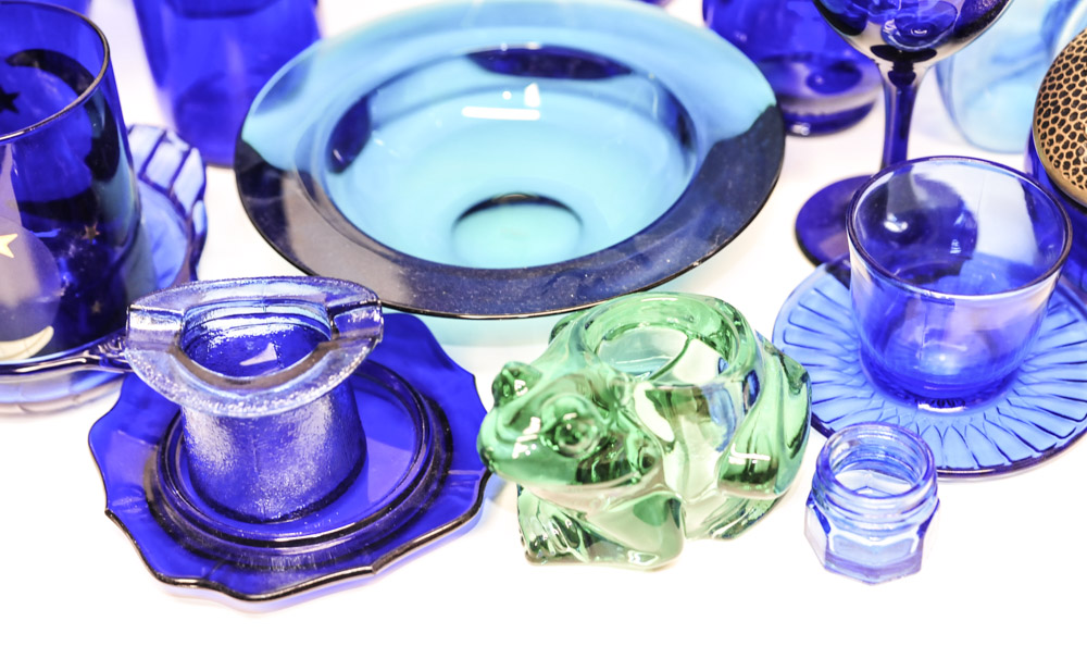 Cobalt Blue Glass Collection