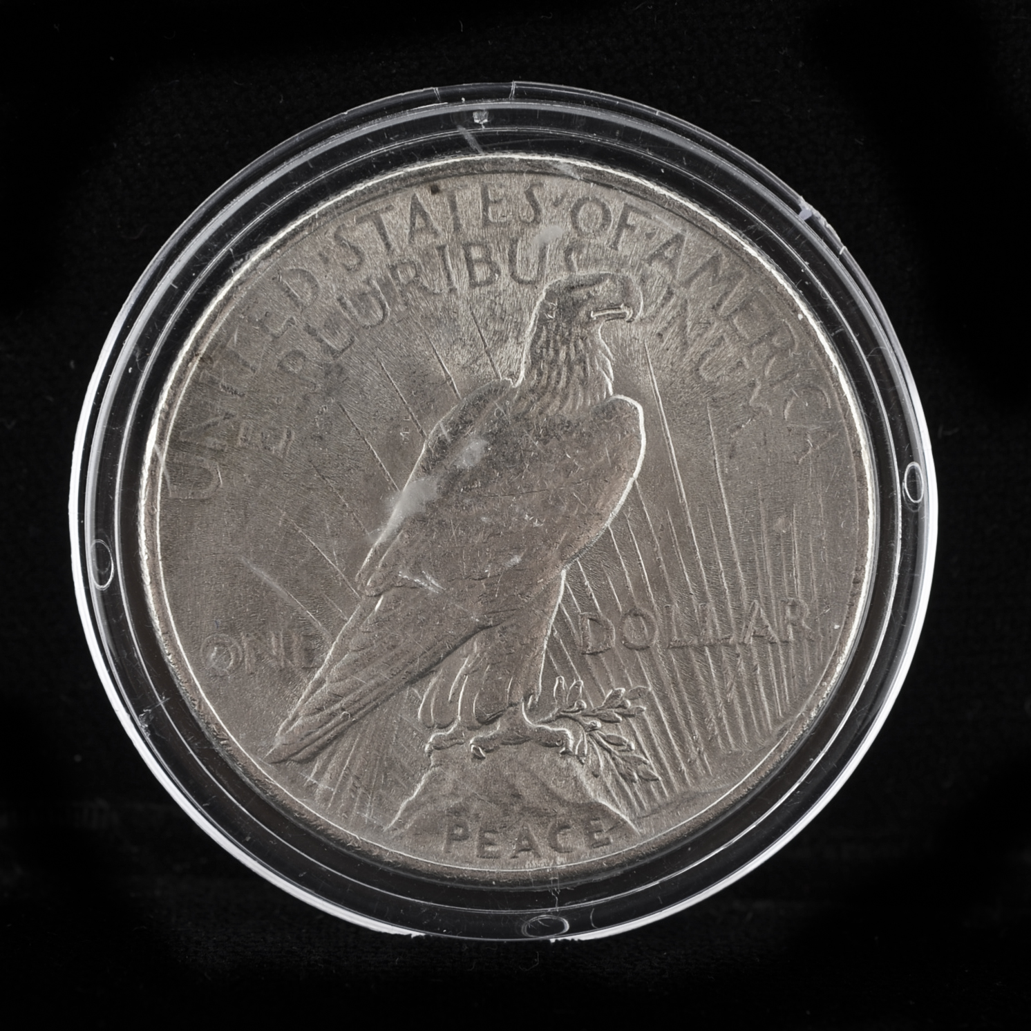 Group of Two Silver 1924 Peace Dollars
