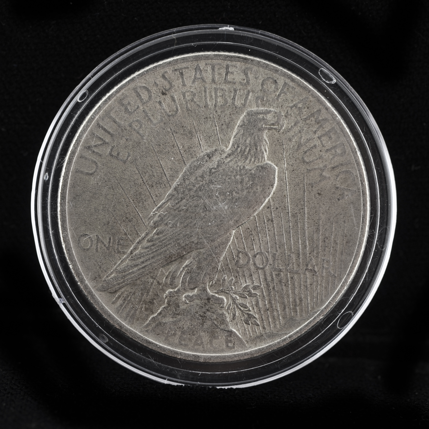 Group of Two Silver 1924 Peace Dollars