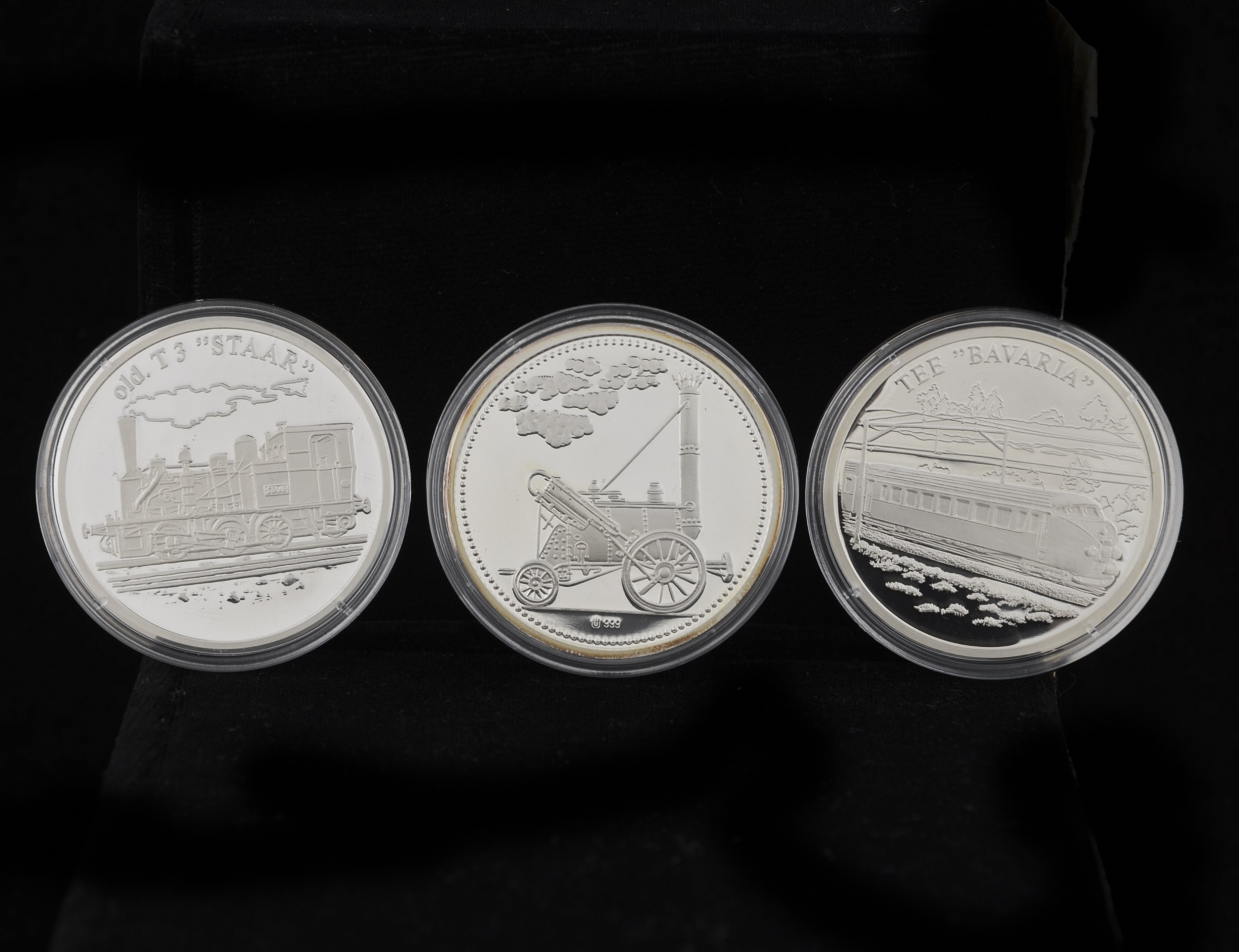 1998 History of the Railroads Silver Medal Collection