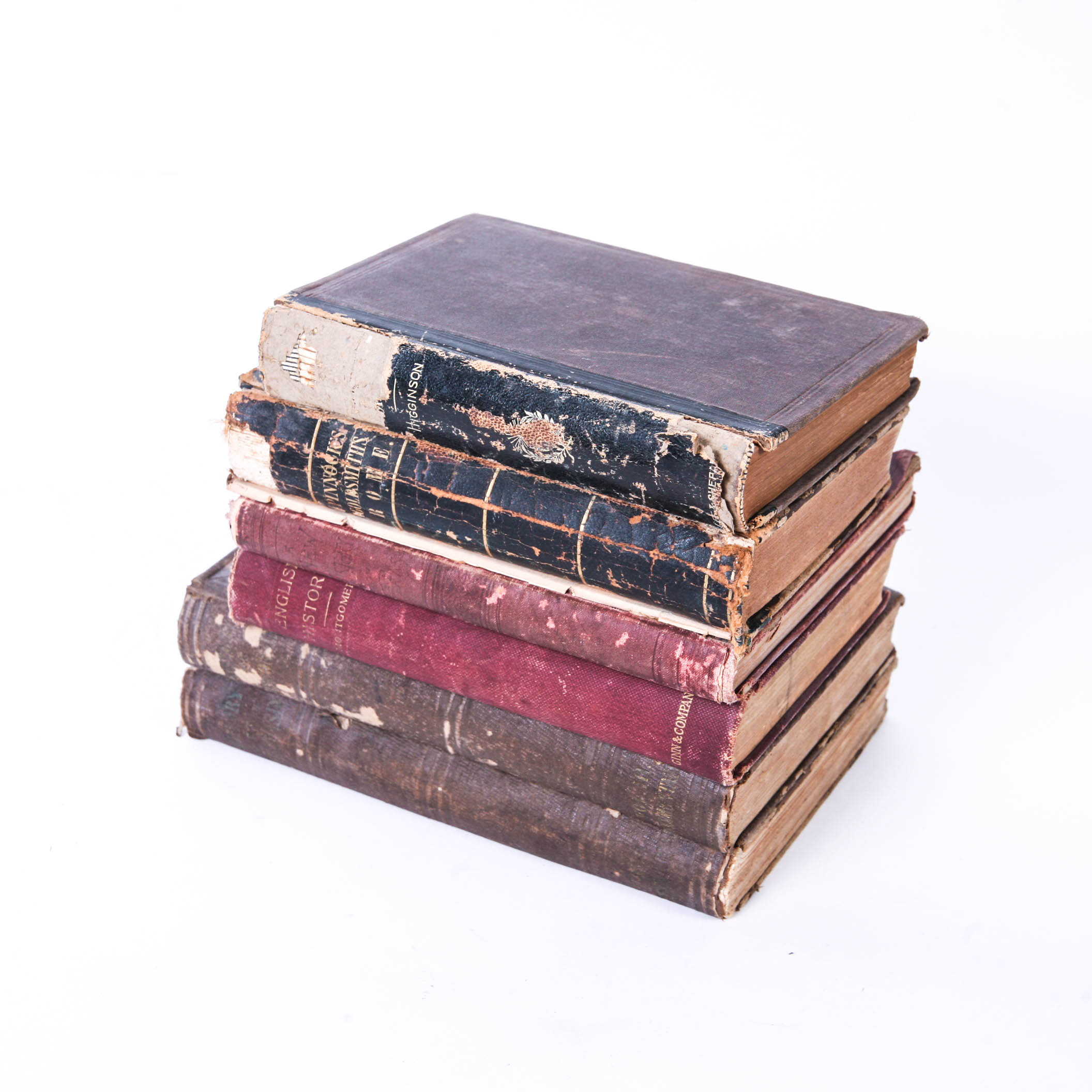 History Text Books Published in the 1800s