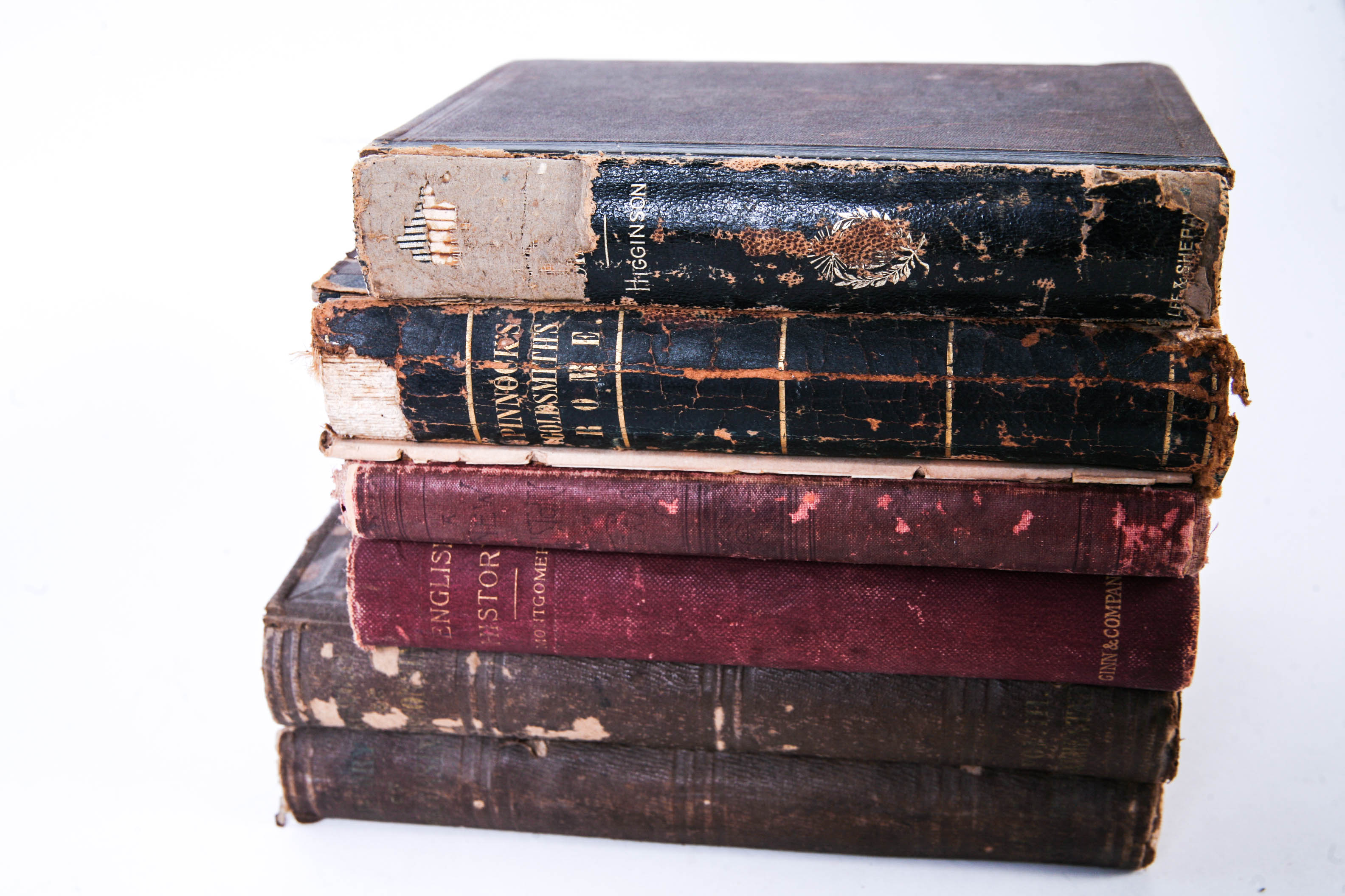 History Text Books Published in the 1800s