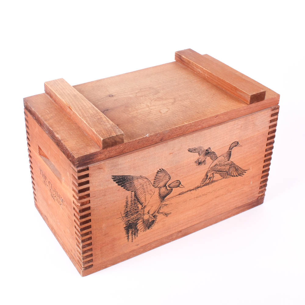 "The Classic" by Evans Wood Ammunition Box