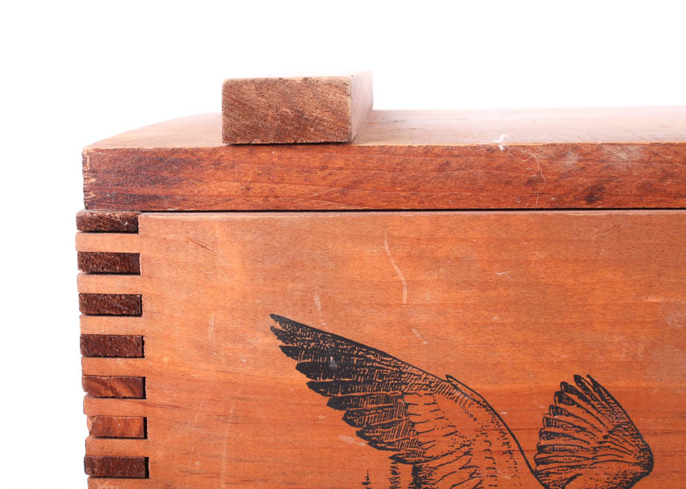"The Classic" by Evans Wood Ammunition Box