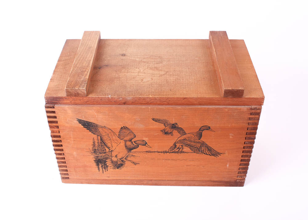 "The Classic" by Evans Wood Ammunition Box