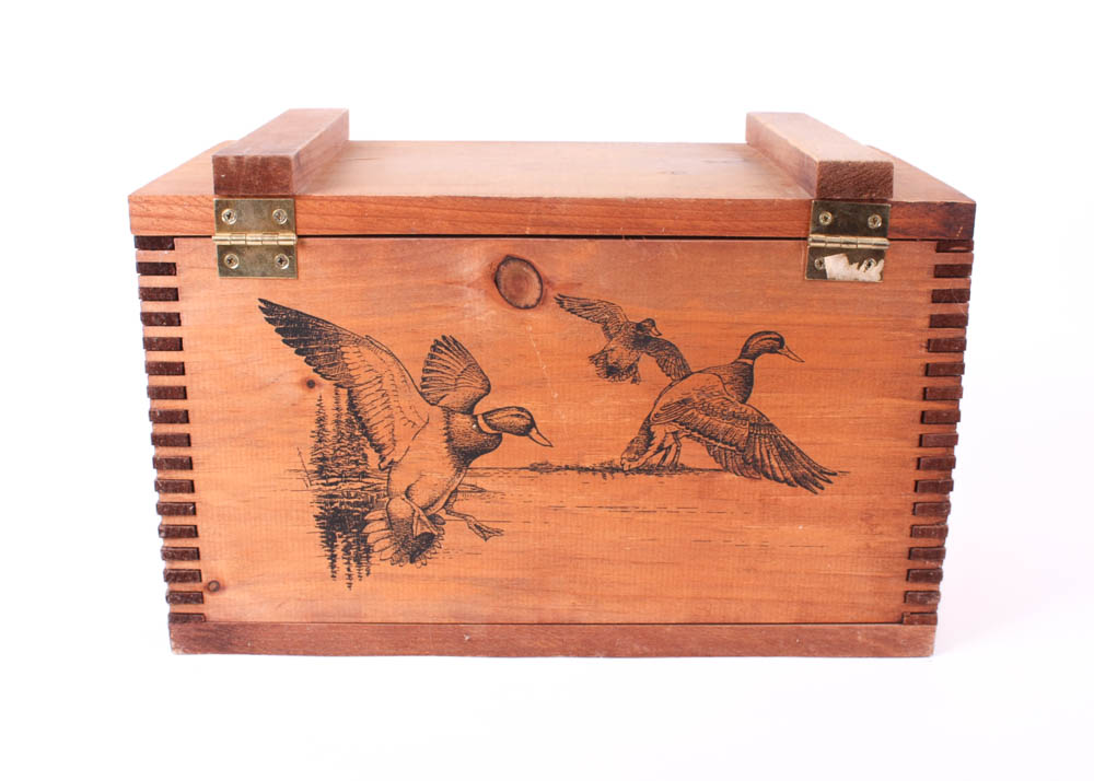 "The Classic" by Evans Wood Ammunition Box
