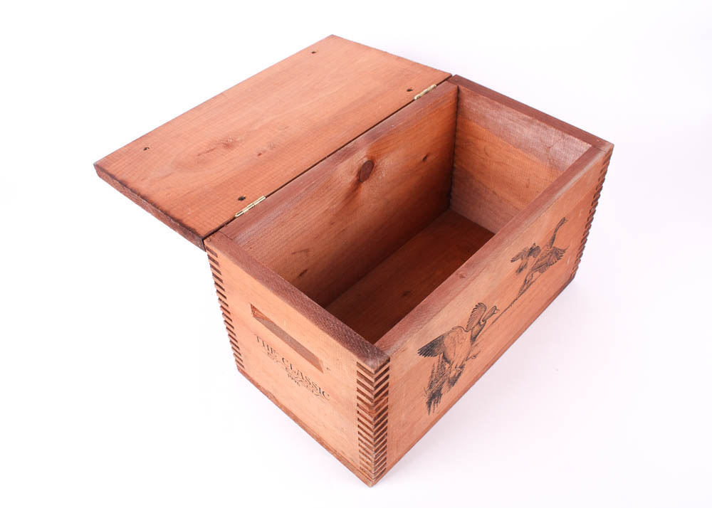 "The Classic" by Evans Wood Ammunition Box