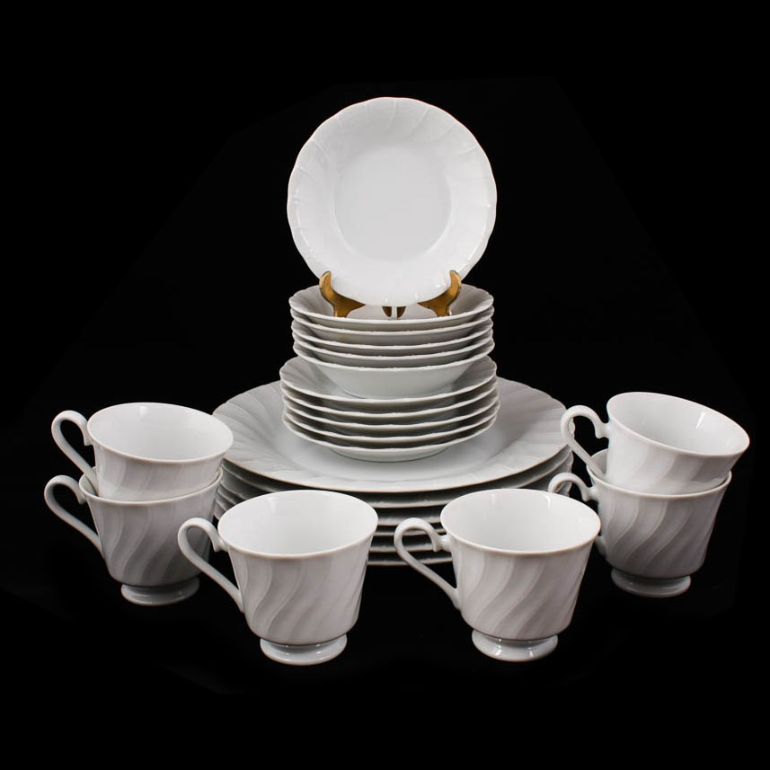 Sheffield Bone White China Set