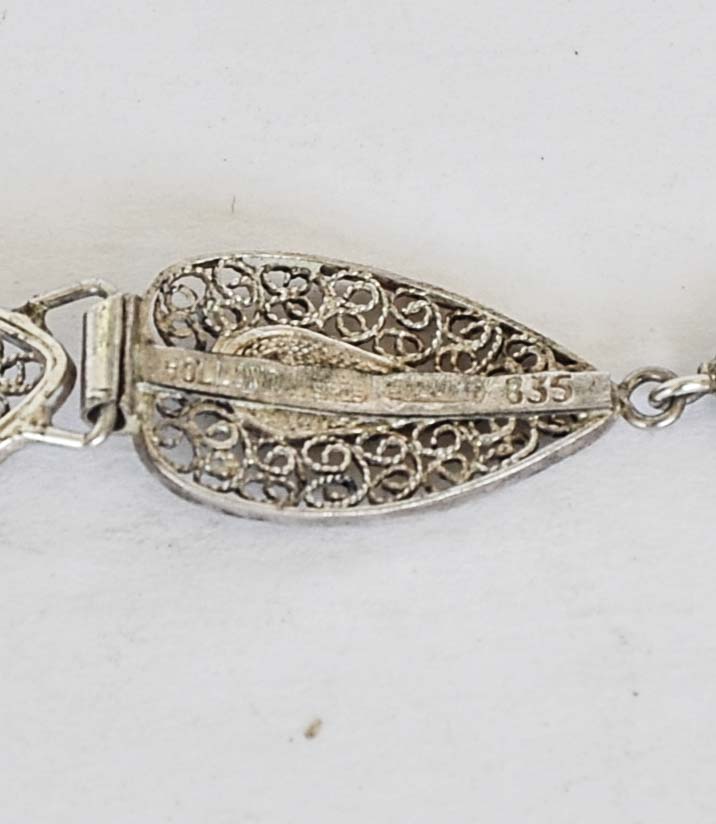 Pair of Dutch Silver-Tone Bracelets