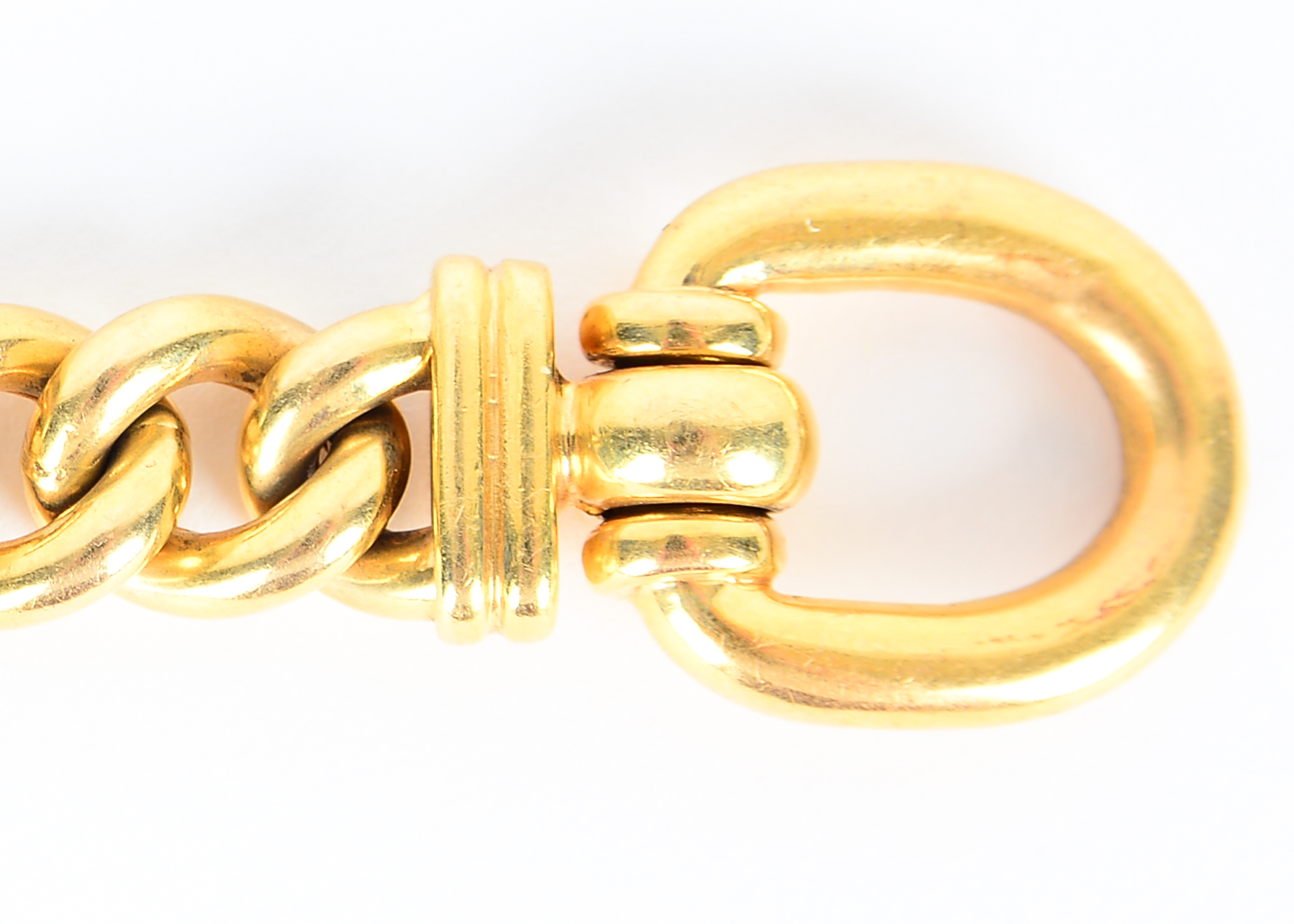 18k Yellow Gold Bracelet With Peridot