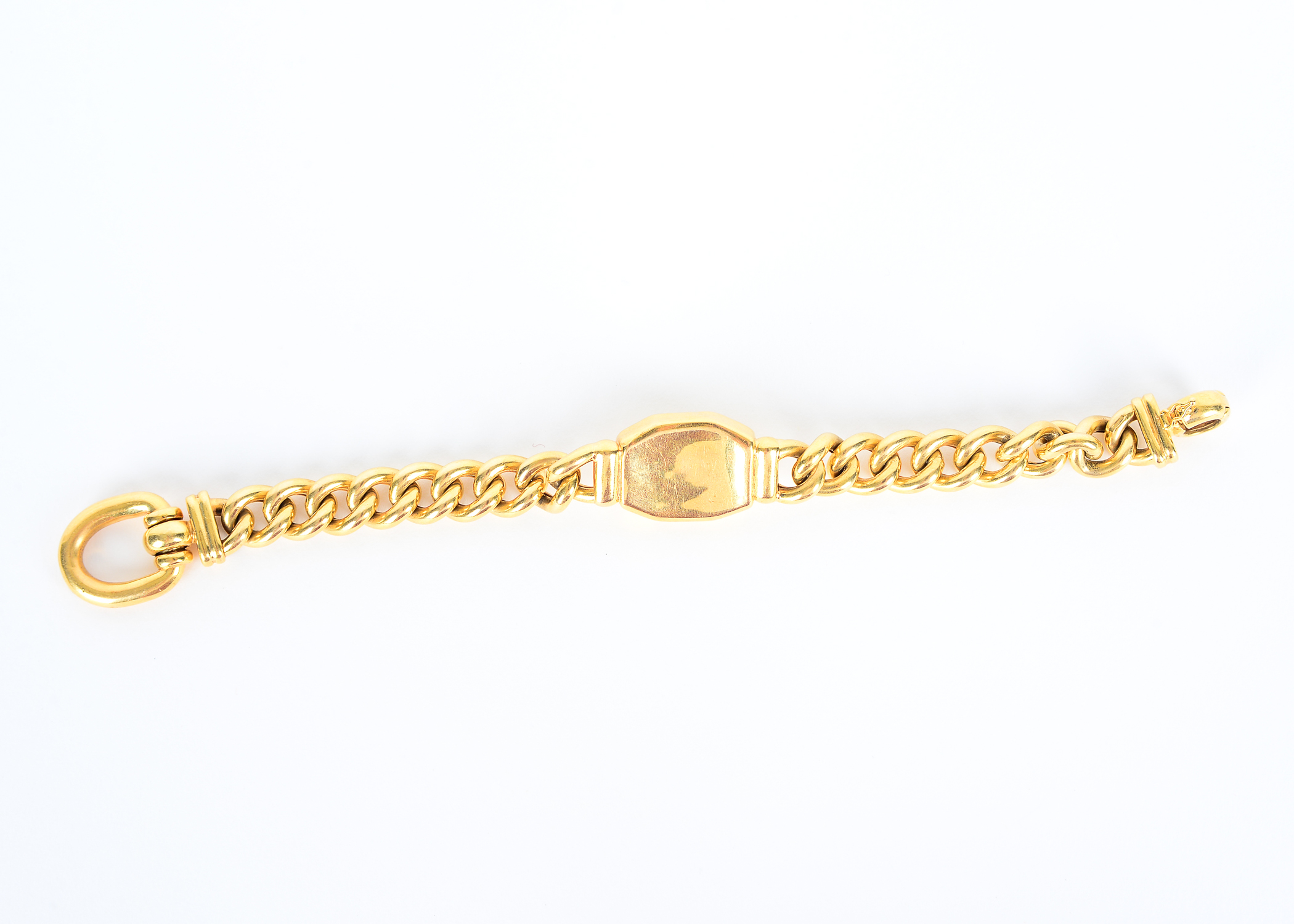 18k Yellow Gold Bracelet With Peridot