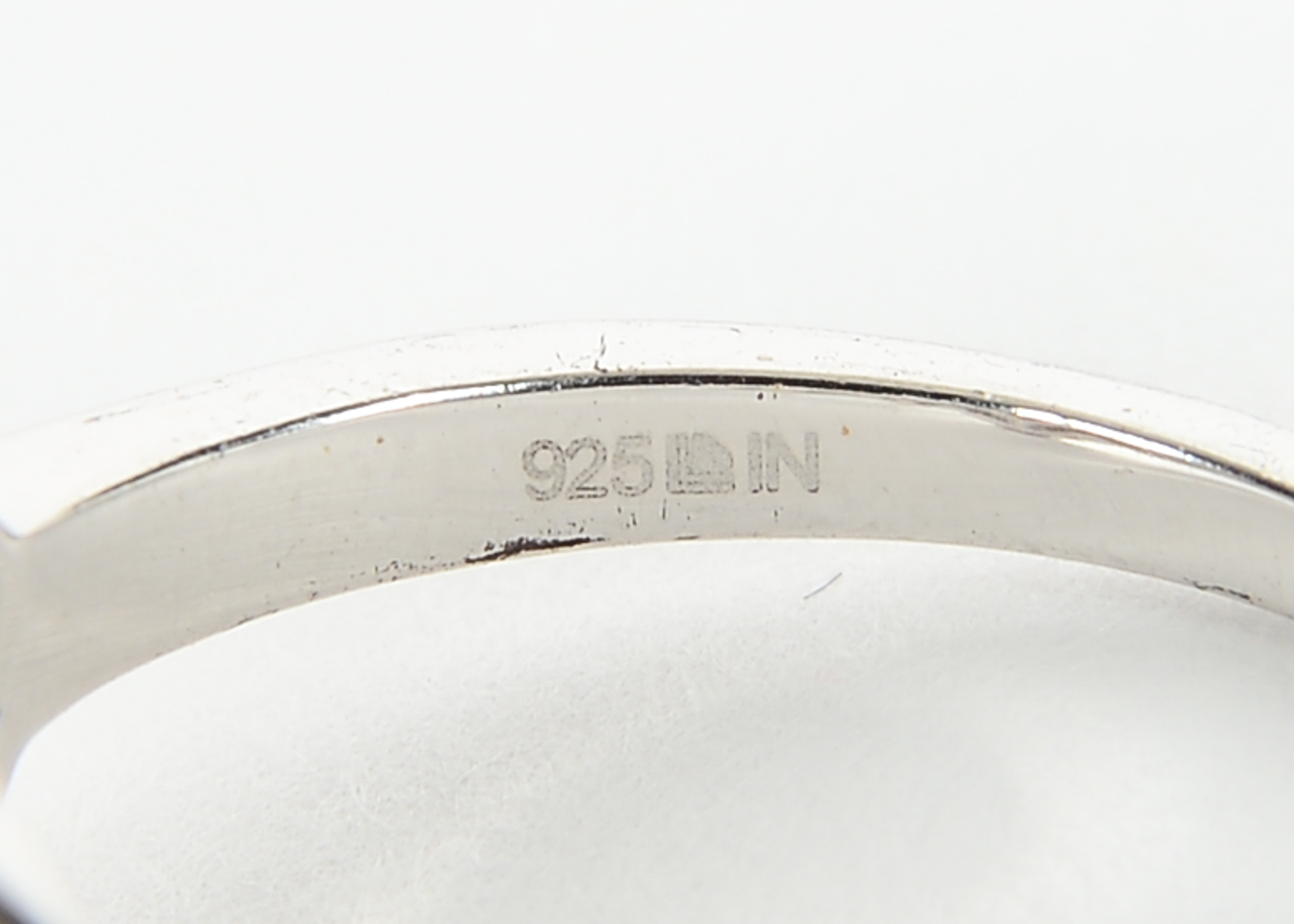 Sterling Silver Diamond Ring