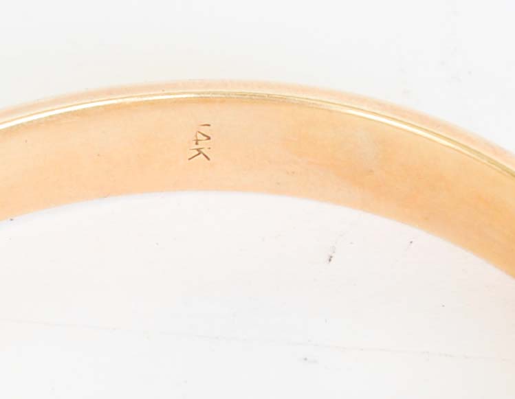 Collection of Gold Marked Bracelets