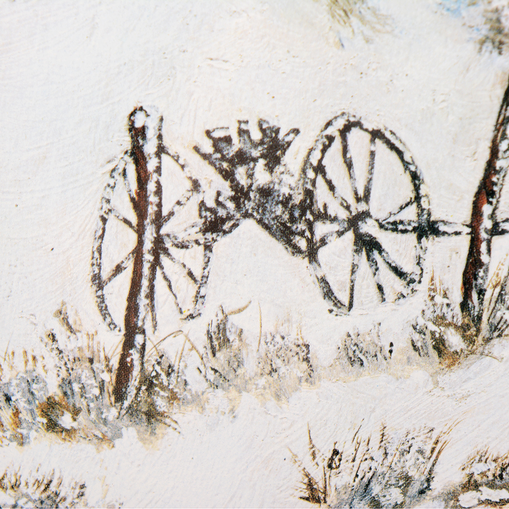 Signed 'Old Barn' Print by Kentucky Artist C.G. Morehead