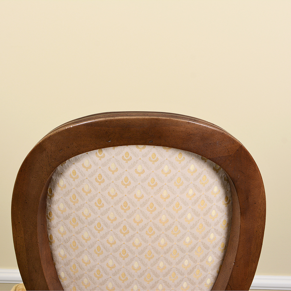 Baker Furniture French Provincial Dining Table With Louis XVI Style Chairs