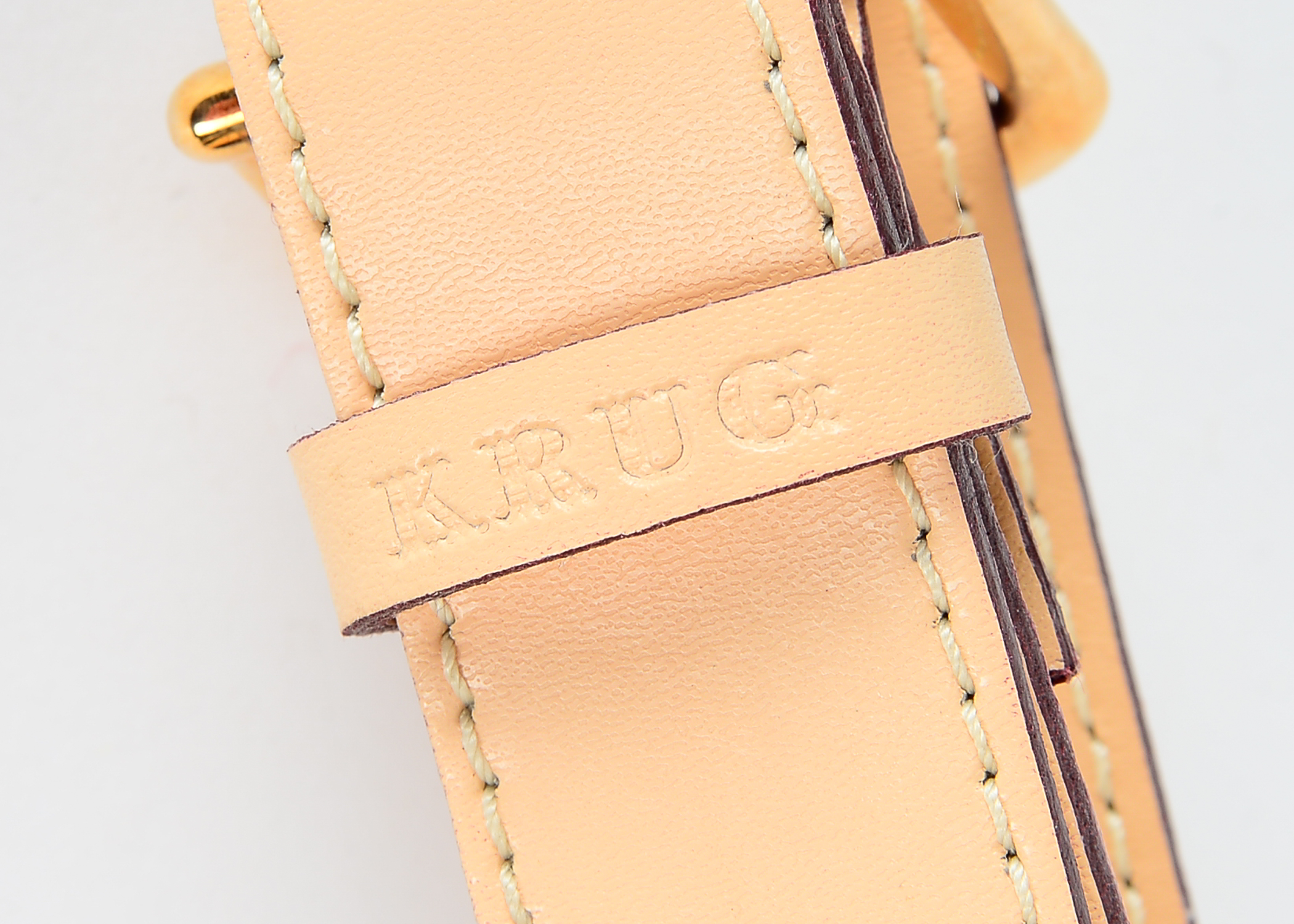 Krug Flanerie Leather Champagne Cooler