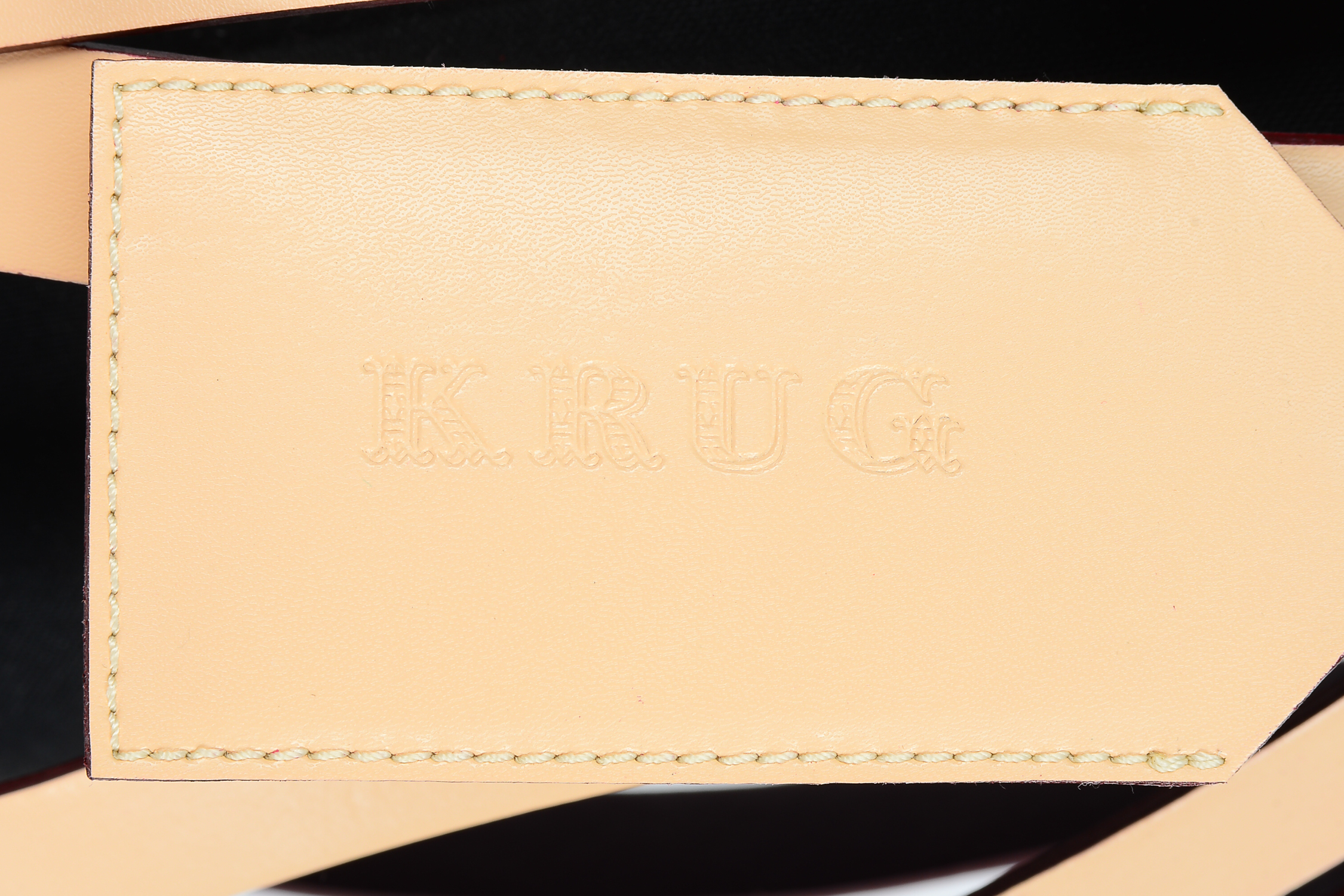 Krug Flanerie Leather Champagne Cooler