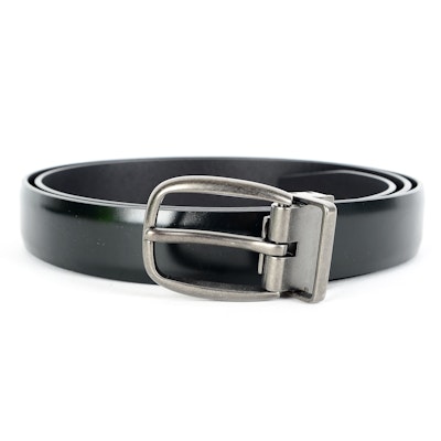 Dolce & Gabbana Black Leather Belt Dolce & Gabbana Black Leather Belt