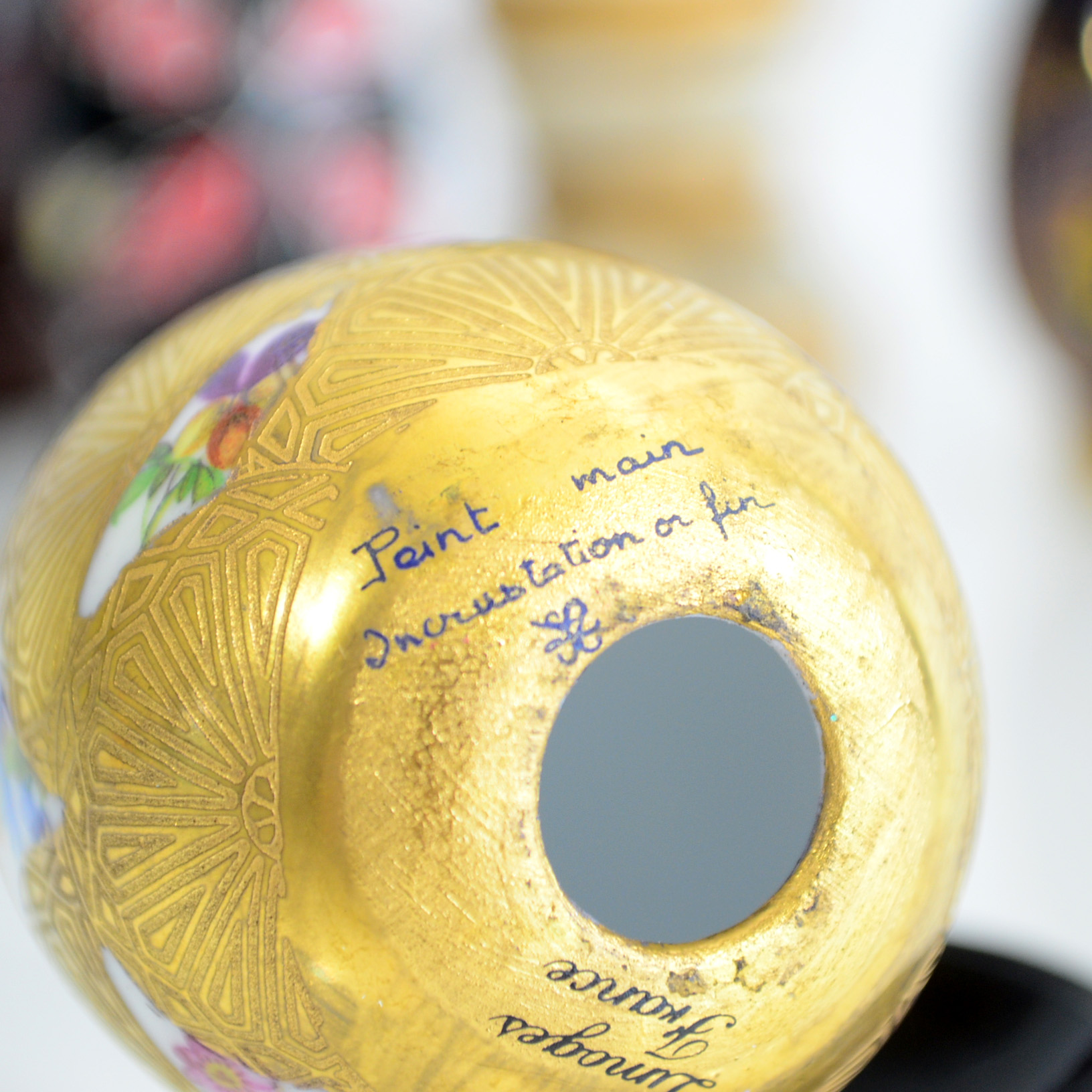 Assortment Of Decorative Eggs and Stands