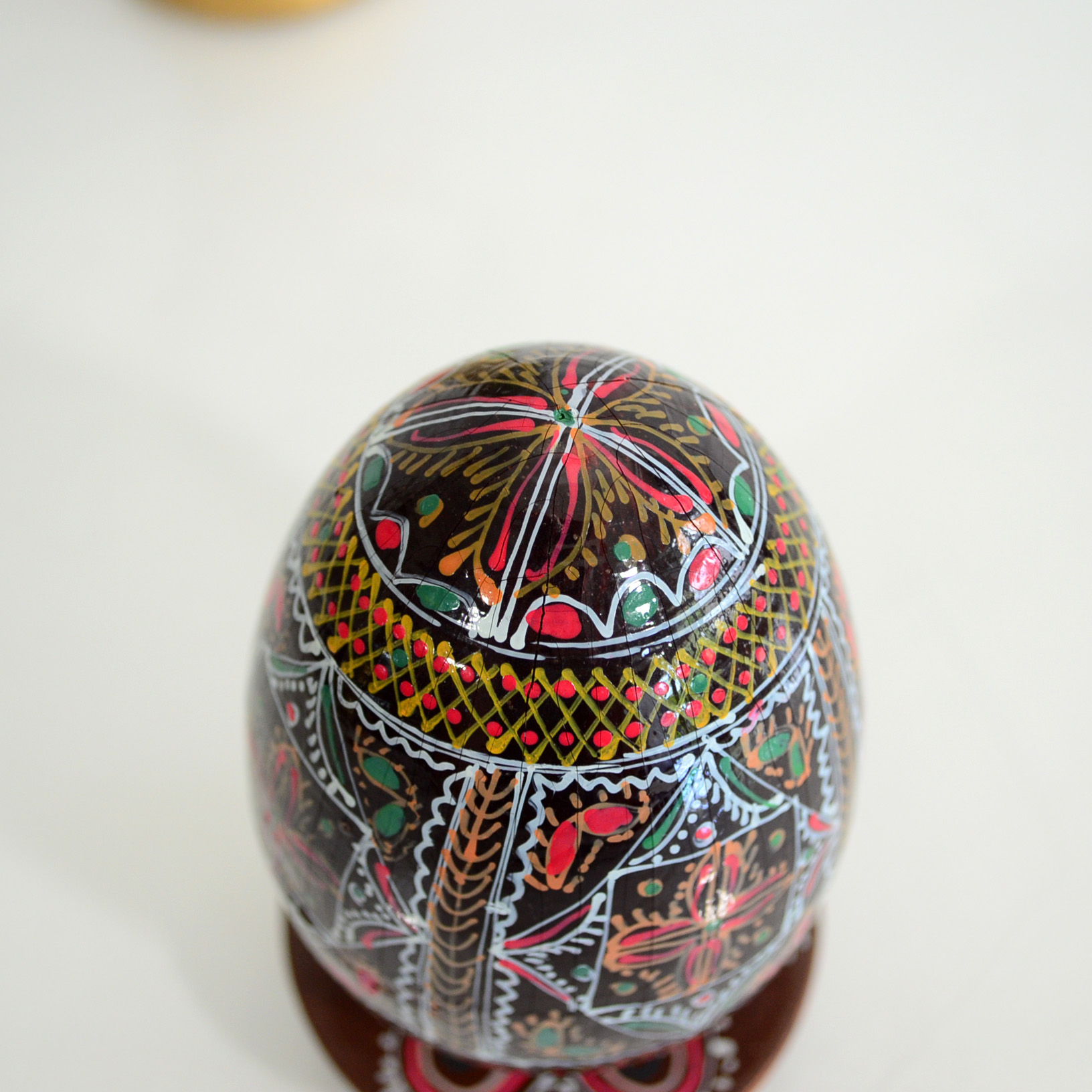 Assortment Of Decorative Eggs and Stands