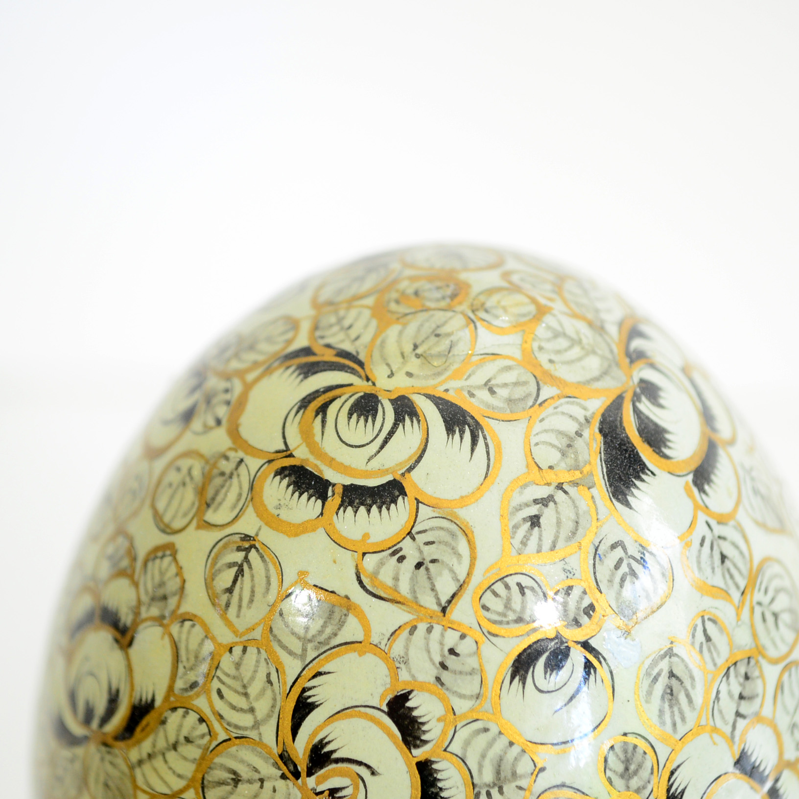 Assortment Of Decorative Eggs and Stands