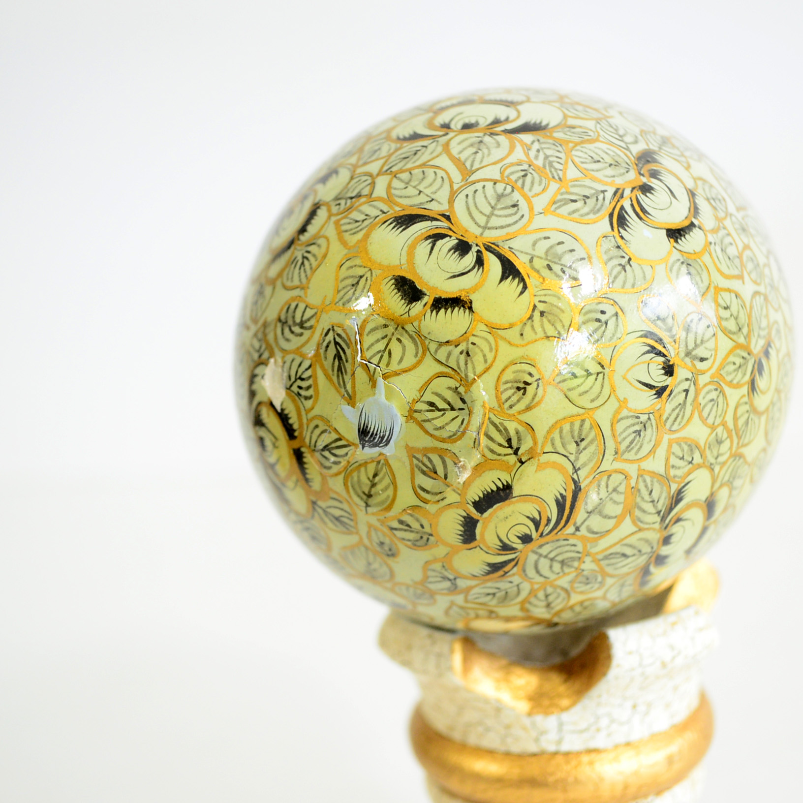 Assortment Of Decorative Eggs and Stands