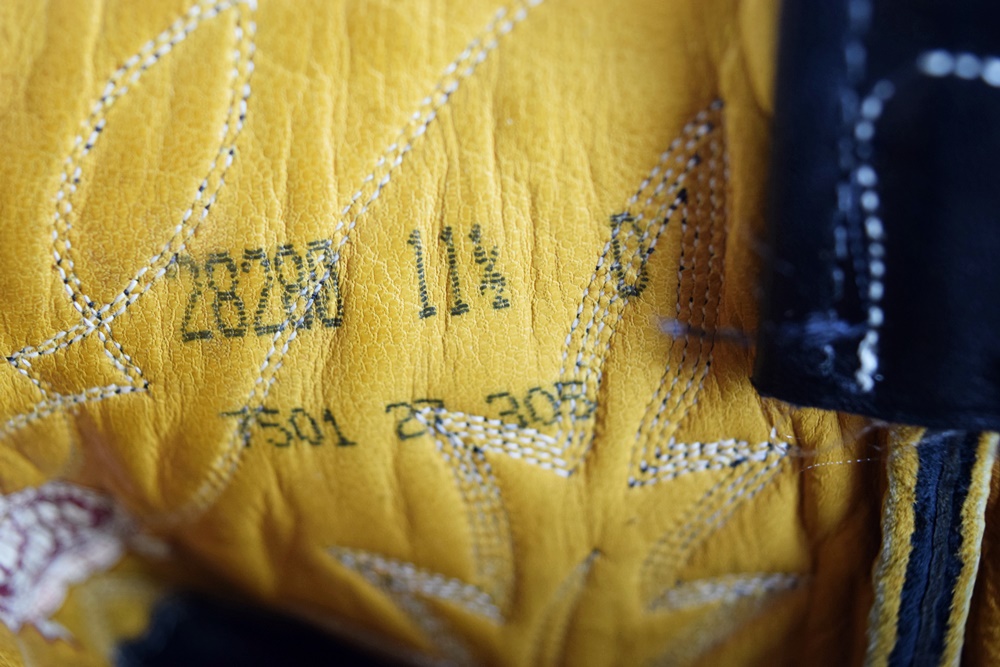 Mens  Dan Post Black Leather Cowby Boots, Size 11.5