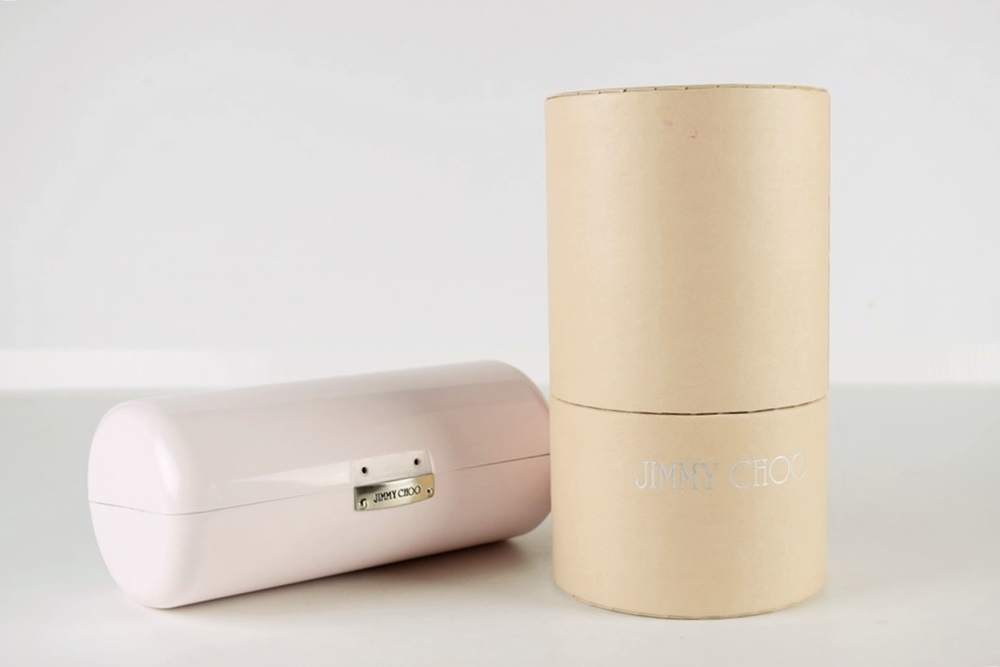 jimmy Choo Ladies "Lela" Over Sized Sunglasses in Taupe