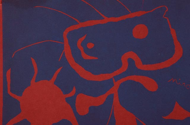 Joan Miró Untitled Linocut from XXe Siècle No. 4 Circa 1938
