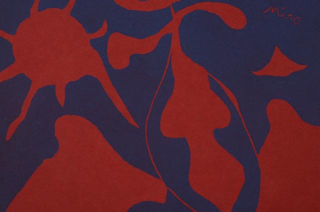 Joan Miró Untitled Linocut from XXe Siècle No. 4 Circa 1938