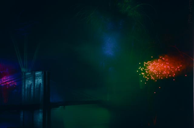 Todd Watts Dye Transfer Monoprint "Artifice and Artifact #24"