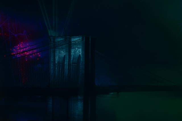 Todd Watts Dye Transfer Monoprint "Artifice and Artifact #24"